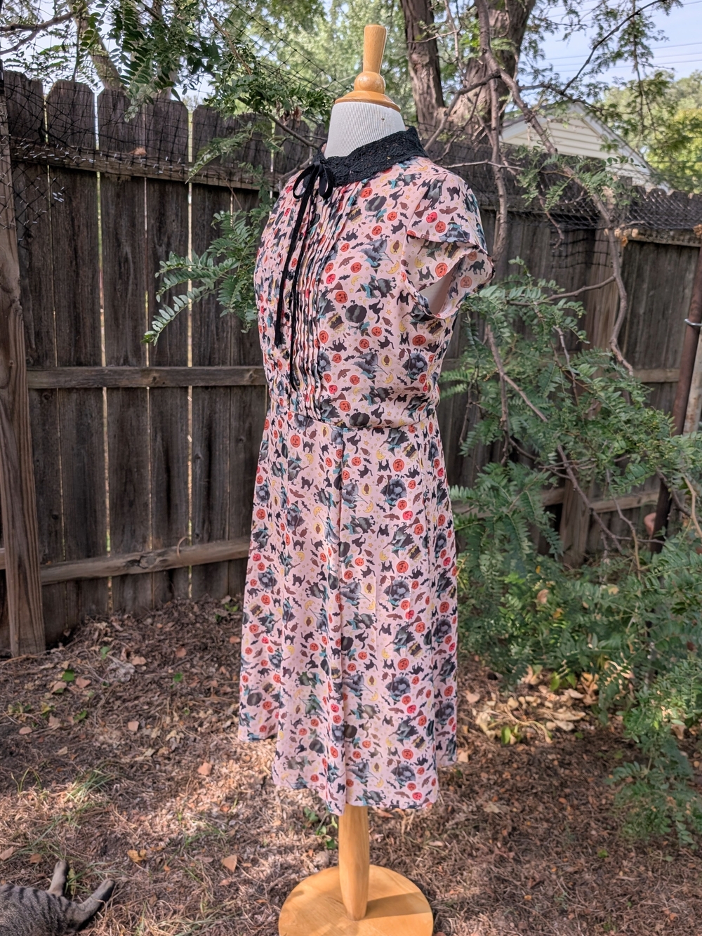 Hell Bunny Halloween Witches A-line Dress - Picture 3 of 8